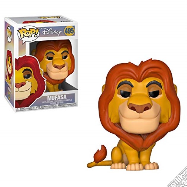 Disney: Funko Pop! - The Lion King - Mufasa (Vinyl Figure 495) gioco di Funko