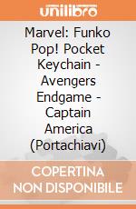 Marvel: Funko Pop! Pocket Keychain - Avengers Endgame - Captain America (Portachiavi) gioco di Funko