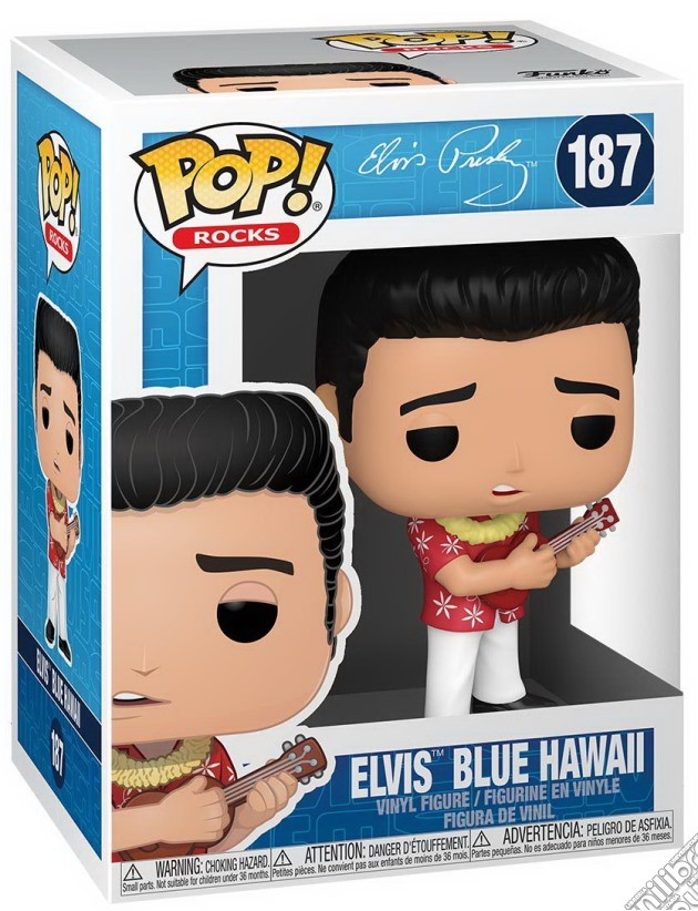 Figure POP! Rocks: Elvis- Blue Hawaii gioco di FIGU