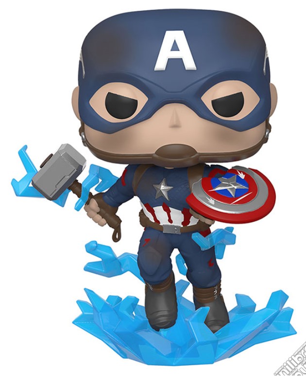 Marvel: Funko Pop! - Avengers Endgame - Captain America (Bobble-Head) (Vinyl Figure 573) gioco di FIGU