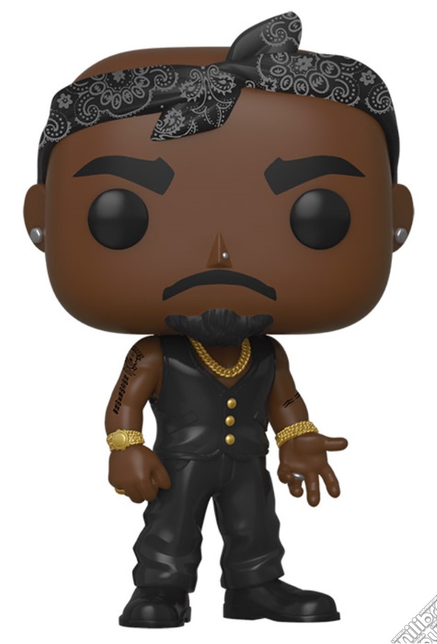 Tupac: Funko Pop! Rocks - Vest With Bandana (Vinyl Figure 158) gioco