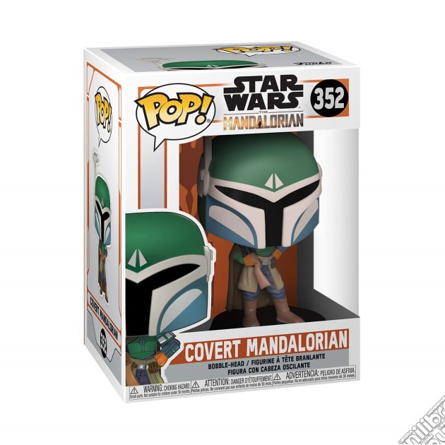 Star Wars: Funko Pop! - The Mandalorian - Covert Mandalorian (Vinyl Figure 352) gioco di FIGU