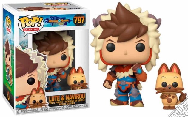 Monster Hunter: Funko Pop! Animation - Lute & Navirou (Vinyl Figure 797) gioco