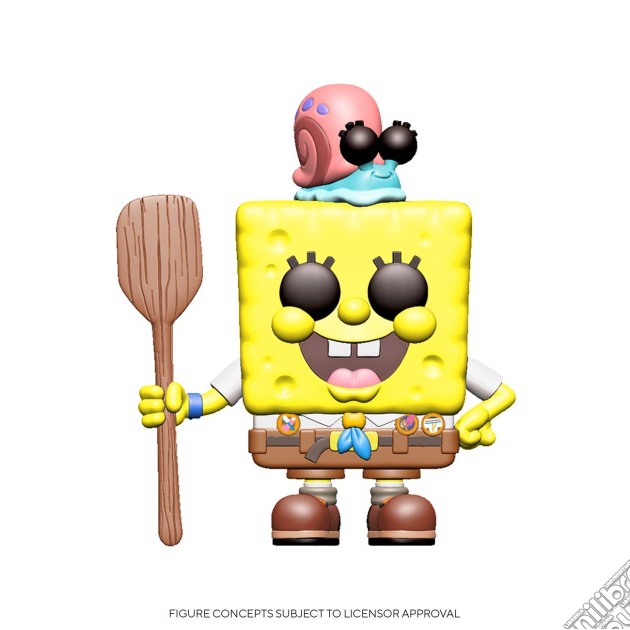 Figure POP! Vinyl Anim.SpongeBob Camping gioco di FIGU