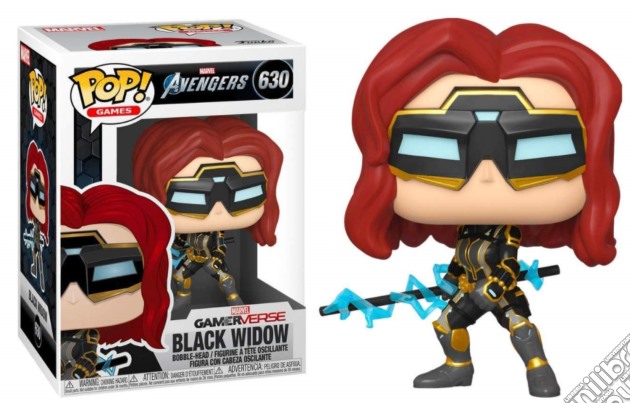Funko Pop! Marvel: - Avengers Game - Black Widow (Stark Tech Suit) gioco