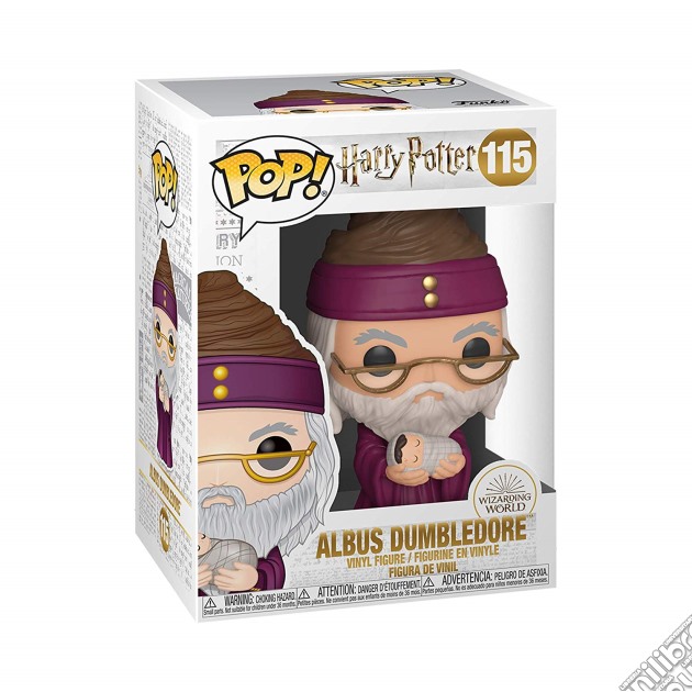 Harry Potter: Funko Pop! - Dumbledore With Baby Harry (Vinyl Figure 115) gioco di FIGU