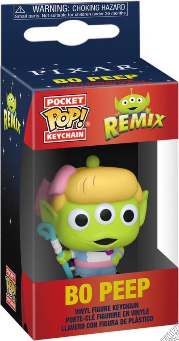 Disney: Funko Pop! Pocket Keychain - Pixar Alien Remix- Alien As Bo Peep (Portachiavi) gioco