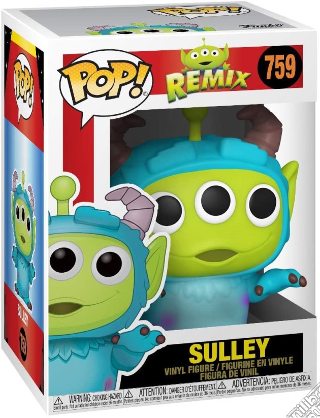 Figure POP! Vin.DisneyPixar AlienoSulley gioco di FIGU