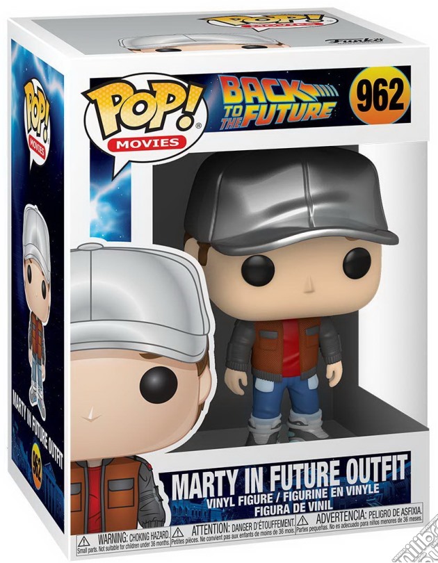 Back To The Future: Funko Pop! Movies - Marty In Future Outfit (Vinyl Figure 962) gioco