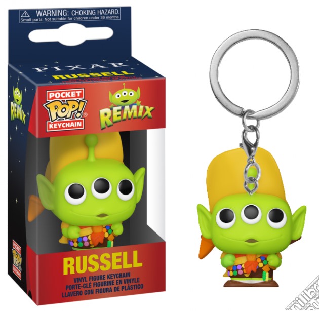 Funko Pop! Keychain: - Pixar- Alien As Russell gioco