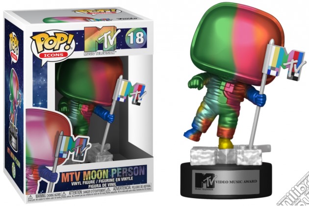 Funko Pop! Ad Icons: - Mtv- Moon Person (Rainbow) (Mt) gioco