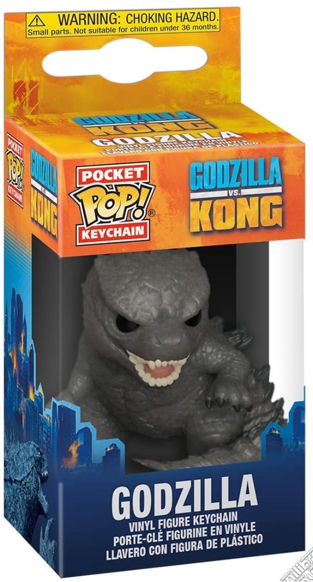 Funko Pop! Keychain: - Godzilla Vs Kong- Godzilla gioco