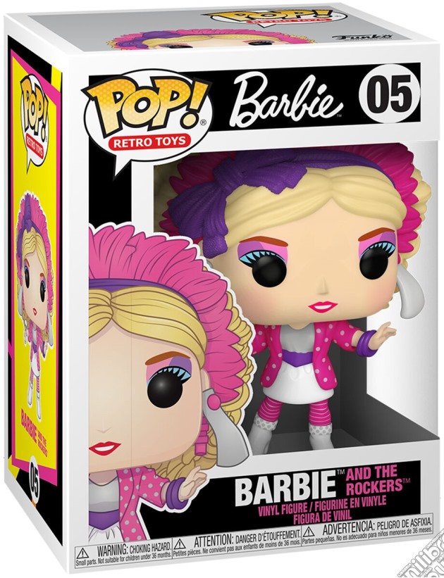 Figure POP!Vinyl:Barbie Rock Star Barbie gioco di FIGU