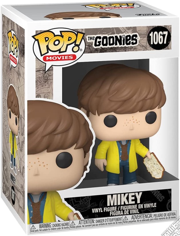 Figure POP!Movies:The Goonies-Mikey/Map gioco di FIGU