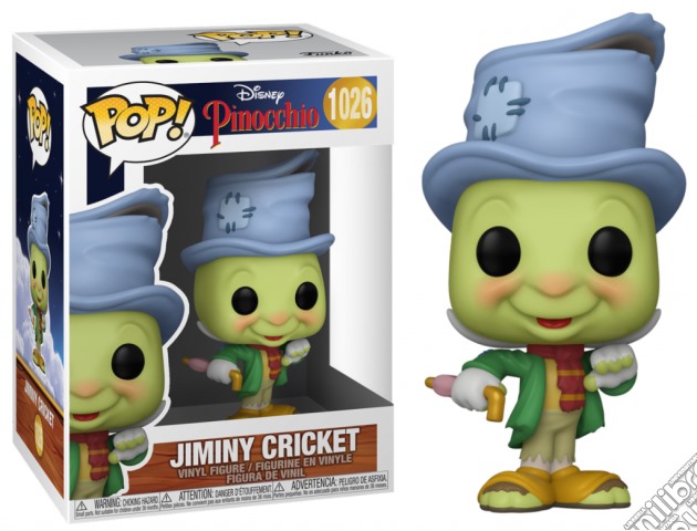 Disney: Funko Pop! - Pinocchio - Jiminy Cricket (Vinyl Figure 1026) gioco di FIGU