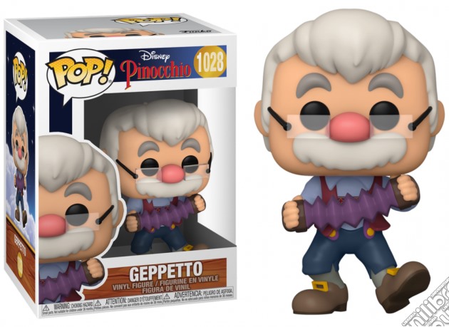 Figure POP! Pinocchio-GeppettoW/Accrdion gioco di FIGU