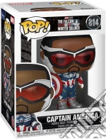 Marvel: Funko Pop! - The Falcon And The Winter Soldier - Captain America (Bobble-Head) (Vinyl Figure 814) giochi