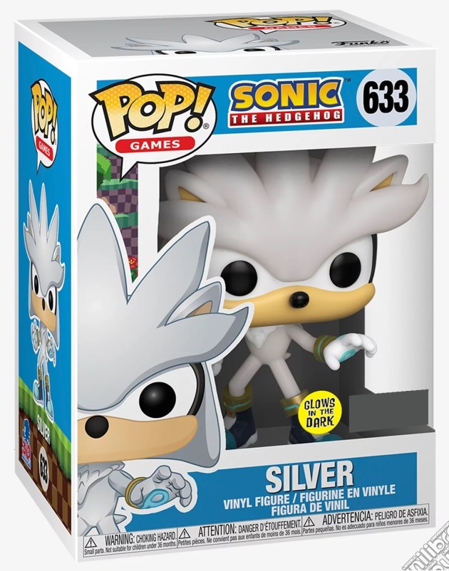 Sonic The Hedgehog: Funko Pop! Games - Silver (Vinyl Figure 633)  gioco di FIGU