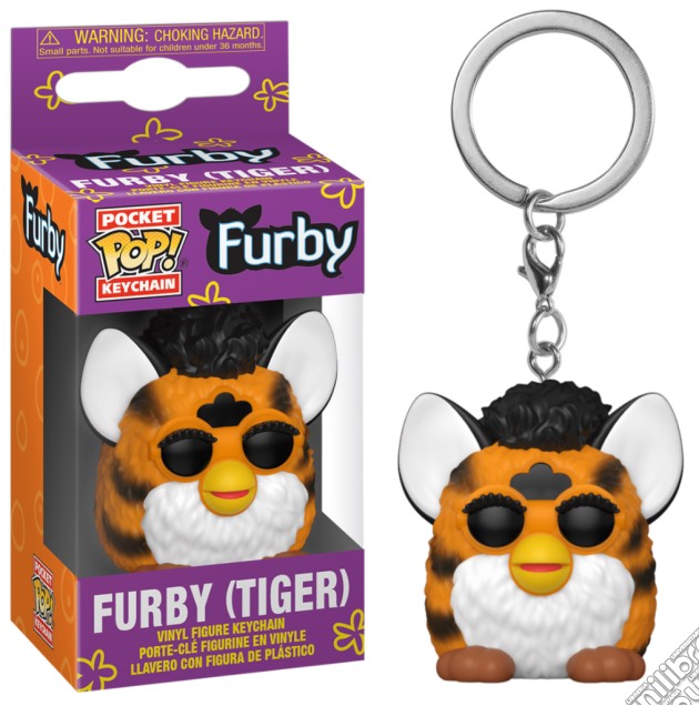Funko Pop! Keychain: - Hasbro- Tiger Furby gioco