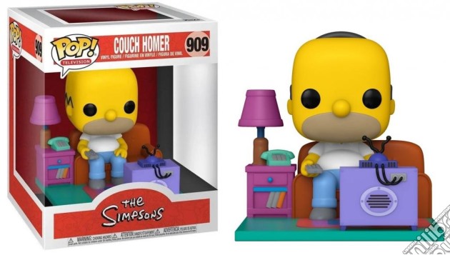 Simpsons (The): Funko Pop! Television - Couch Homer (Watching Tv) (Vinyl Figure 909) gioco