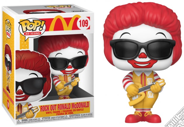 Funko Pop! Ad Icons: - Mcdonalds- Rock Out Ronald gioco