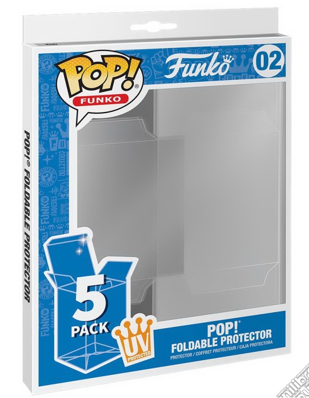 Funko Pop!: Foldable Protectors (5 Pack) gioco di FIGU