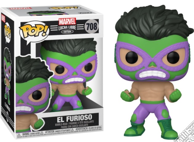 Figure POP! Marvel: Luchadores Hulk gioco di FIGU