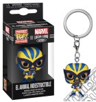 Marvel: Funko Pop! Pocket Keychain - Lucha Libre Edition - El Animal Indestructible (Wolverine) (Portachiavi) giochi