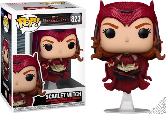 Marvel: Funko Pop! - Wandavision - Scarlet Witch (Bobble-Head) (Vinyl Figure 823) gioco