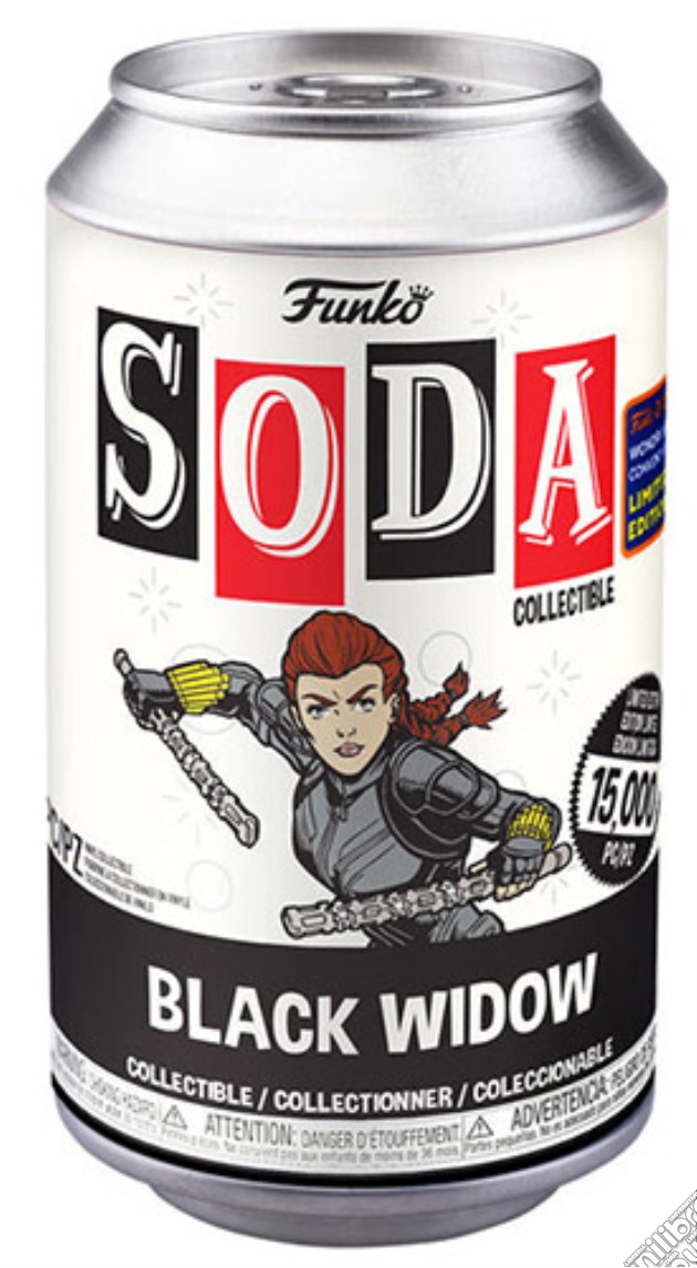 Marvel: Funko Pop! Vinyl Soda - Black Widow - Sochi With Chase gioco di FUSO
