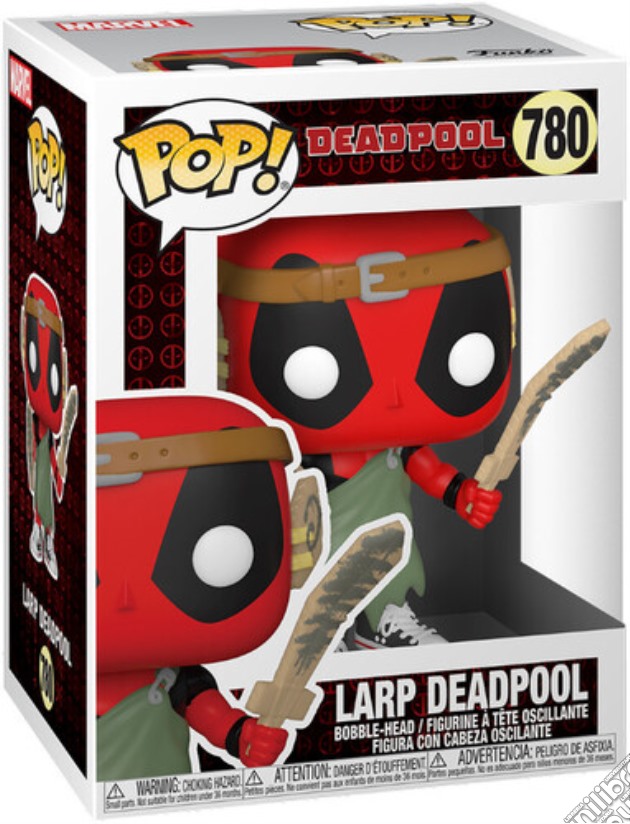 Figure POP! Deadpool 30th LARP Deadpool gioco di FIGU