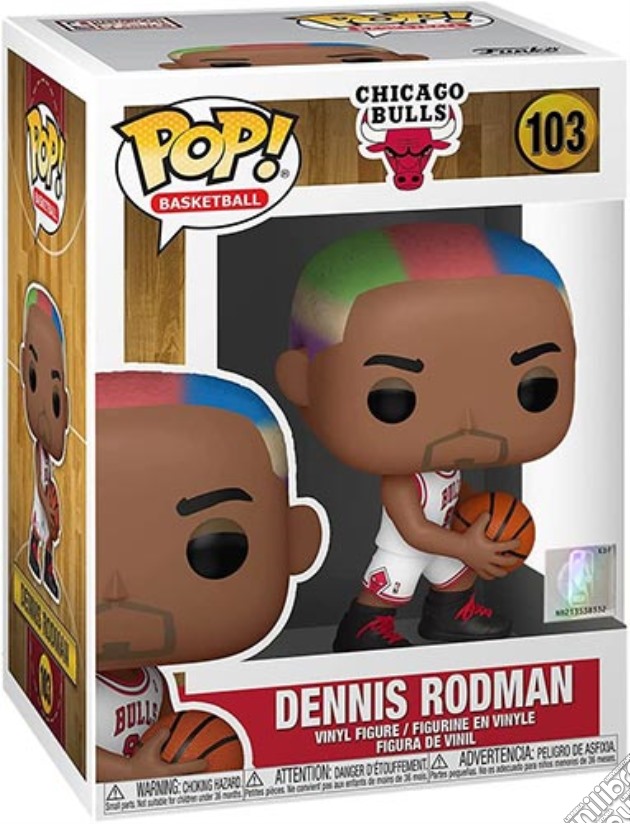 Basketball: Funko Pop! - Nba - Legends- Dennis Rodman (Bulls Home) gioco di Funko