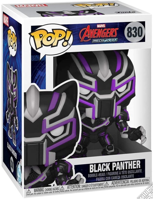 Figure POP!Marvel Mech - Black Panther gioco di FIGU