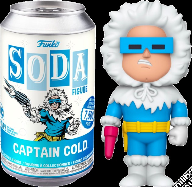 Dc Comics: Funko Pop! Soda - Captain Cold (Collectible Figure) gioco