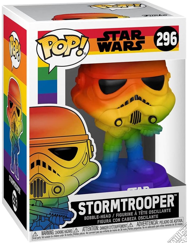 FUNKO POP Star Wars: Pride-Stormtrooper gioco di FIGU