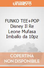FUNKO TEE+POP Disney Il Re Leone Mufasa Imballo da 10pz gioco di FUTS