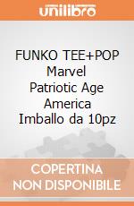 FUNKO TEE+POP Marvel Patriotic Age America Imballo da 10pz gioco di FUTS