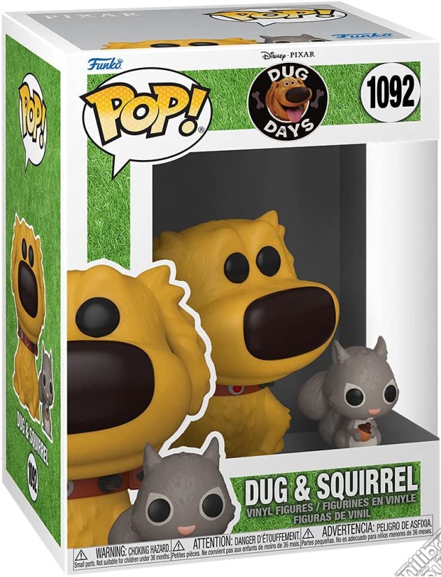 Disney: Funko Pop! - Dug Days - Dug & Squirrel (Vinyl Figure 1092) gioco di FIGU