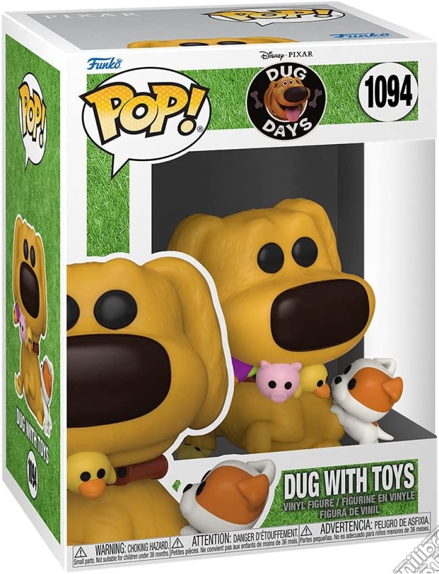 FUNKO POP Disney Dug Days Dug w/Toys gioco di FIGU