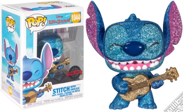 Disney: Funko Pop! - Lilo & Stitch - Stitch With Ukulele (Vinyl Figure 1044) (Diamond Collection) gioco