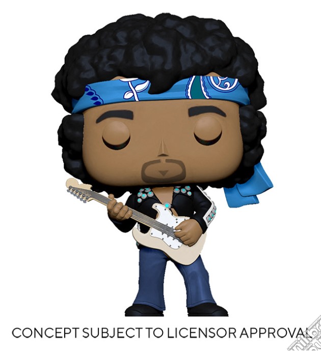 Jimi Hendrix: Funko Pop! Rocks - Jimi Hendrix (Live In Maui Jacket) gioco di FIGU