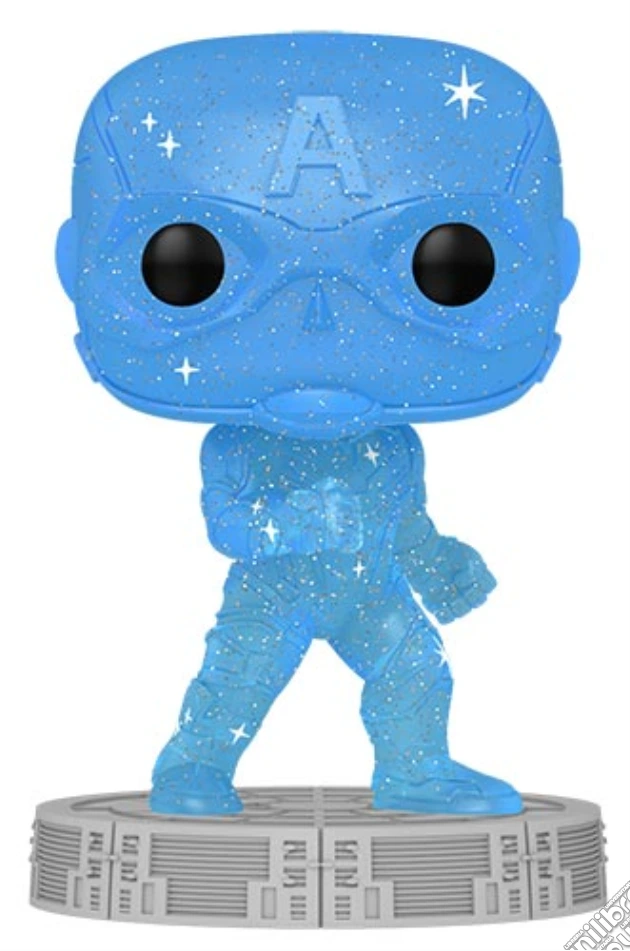 Marvel: Funko Pop! Art Series - Infinity Saga - Captain America (Blue) (Vinyl Figure 46) gioco di FIGU