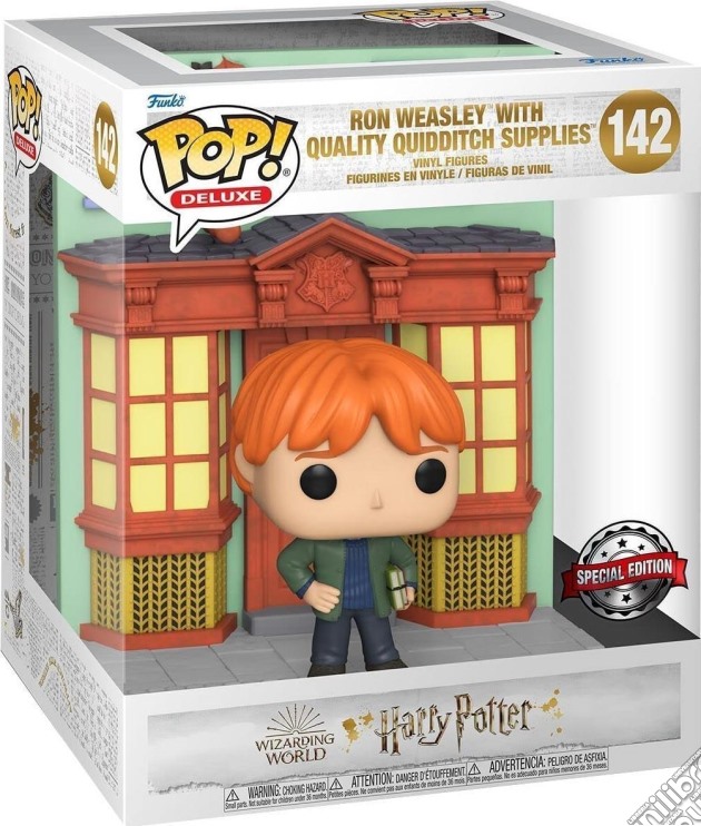 Harry Potter: Funko Pop! Deluxe - Ron Weasley Quality Quidditch Supplies (Vinyl Figure 142) gioco