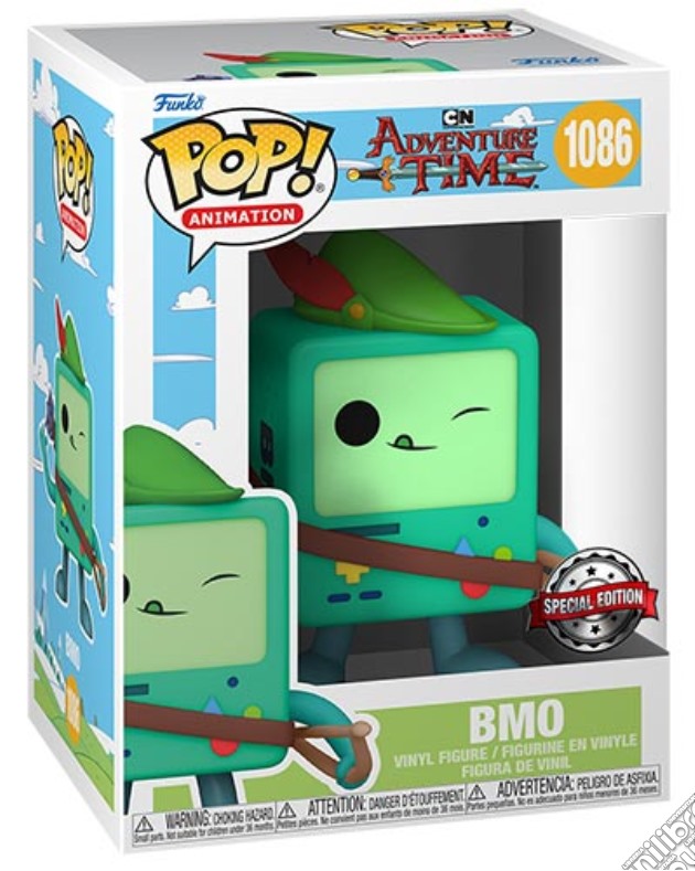 Adventure Time: Funko Pop! Animation - Bmo W/Bow gioco di FUPC