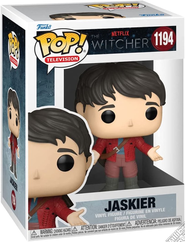 Witcher (The): Funko Pop! Television - Jaskier (Red Outfit) (Vinyl Figure 1194) gioco di FIGU