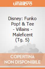 Disney: Funko Pop! & Tee - Villains - Maleficent (Tg. S) gioco di FUTS