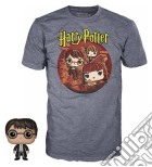 Funko Pop! Pocket Pop! & Tee: Harry Potter - Harry Potter Trio T-Shirt (M Bambino) giochi