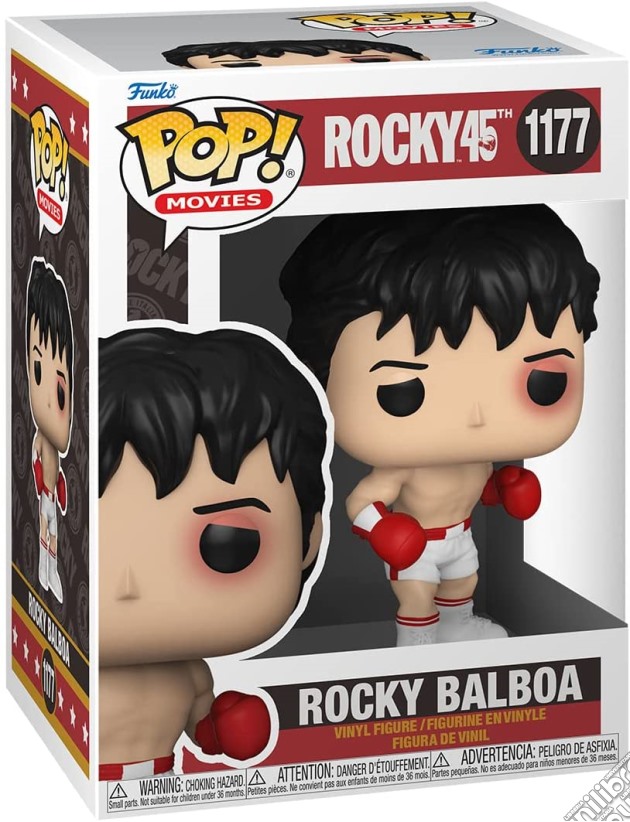 FUNKO POP Rocky 45th Rocky Balboa gioco di FIGU