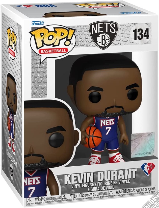 FUNKO POP NBA Nets Kevin Durant 134 gioco di FIGU