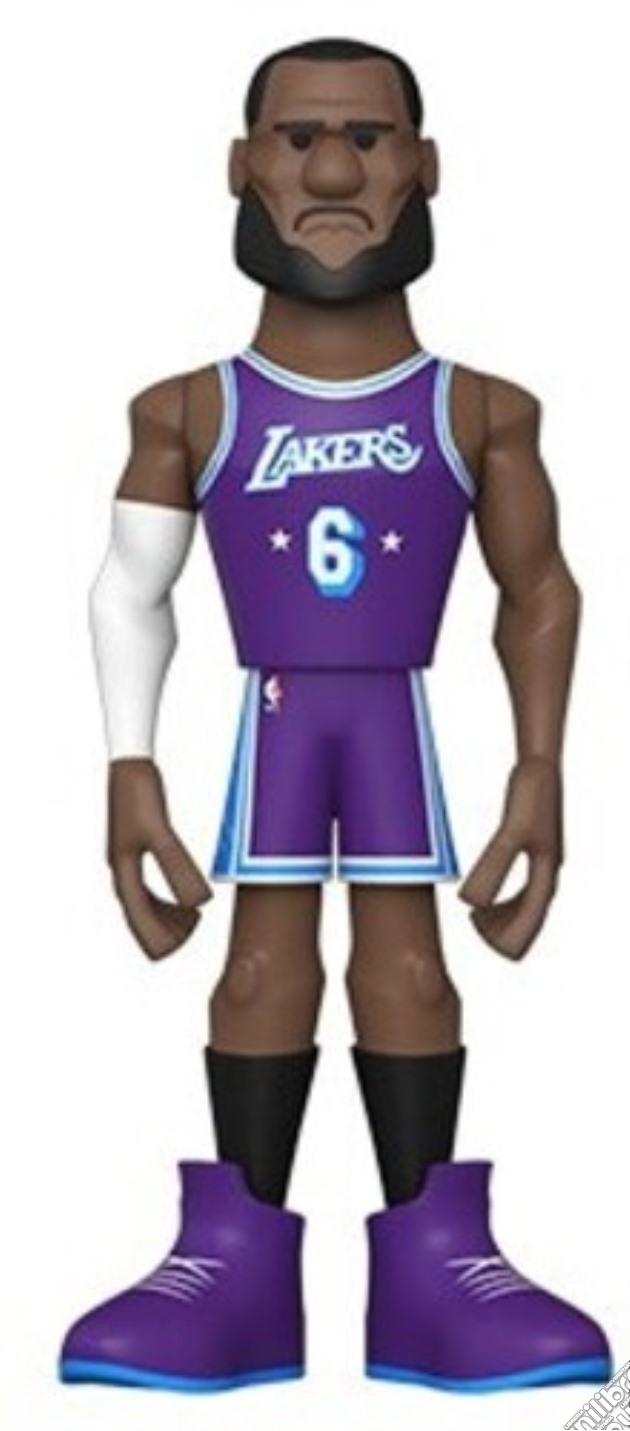 Basketball: Funko Pop! Gold - Nba - Lakers - Lebron James (City) (5